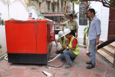 Install Generator for US Embassy